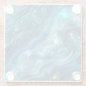 Agate glazen onderzetter (Achterkant)