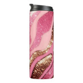 Agate Glitter Animal Tumbler 20oz Thermosbeker (Geroteerd rechts)