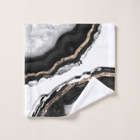 Agate Glitter Glam #2 #gem Bad Handdoek (Wasdoekje)