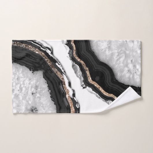 Agate Glitter Glam #2 #gem Bad Handdoek (Handdoek)