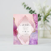 AGATE GLITTER RSVP Budget (Staand voorkant)