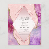AGATE GLITTER RSVP Budget (Voorkant)