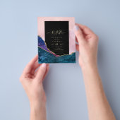 AGATE GLITTER RSVP Budget Flyer (Hand)