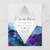 AGATE GLITTER Save The Dates Glamour BUDGET (Voorkant)