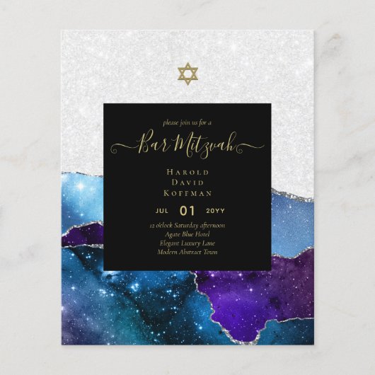 AGATE Gold BAR MITZVAH (Voorkant)