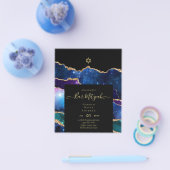 AGATE Gold BAR MITZVAH Flyer (Enkel)