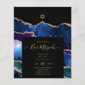 AGATE Gold BAR MITZVAH Flyer (Voorkant)