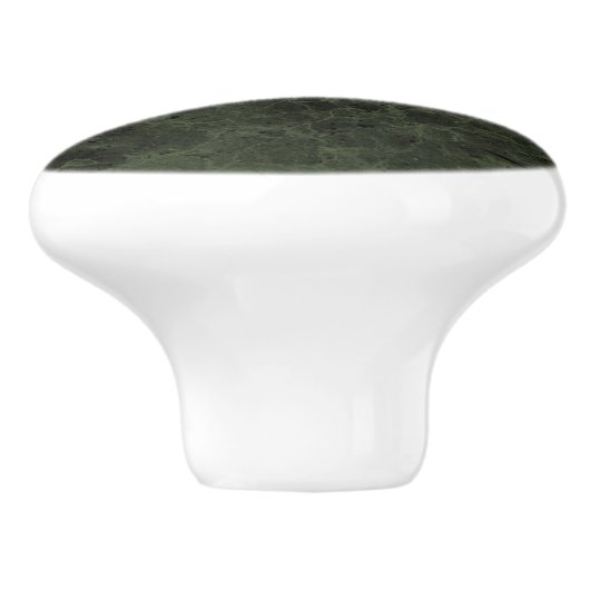 Agate Green Stone Ceramic Knob Keramische Knop (Zijkant)
