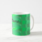 Agate Groen Koffiemok (Voorkant rechts)