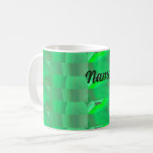 Agate Groen Koffiemok (Voorkant links)