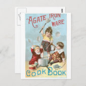 Agate Iron Ware Cookbook and Art Briefkaart (Voorkant / Achterkant)
