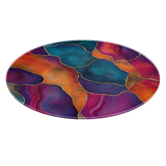 Agate Kunst Snijplank (Hoek)