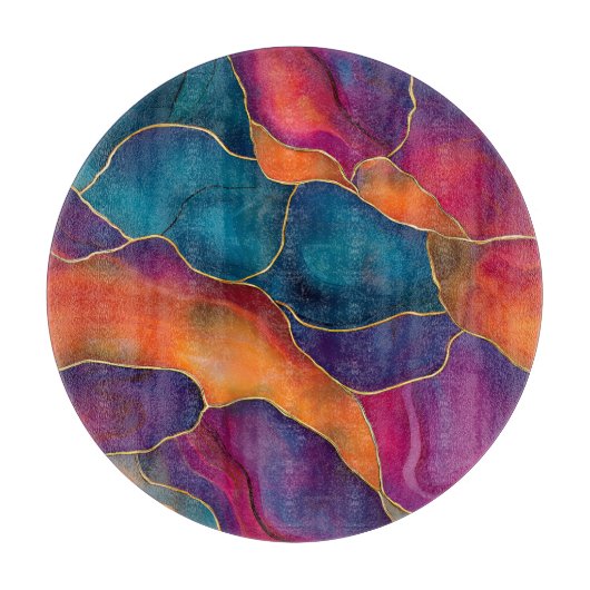 Agate Kunst Snijplank (Voorkant)