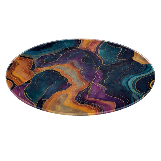 Agate Kunst Snijplank (Hoek)