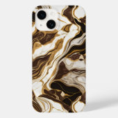 Agate Marble Geïnspireerde Luxury Textuur Case-Mate iPhone Case (Achterkant)