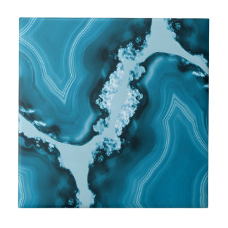 agate moderne bloemmodetegels tegeltje