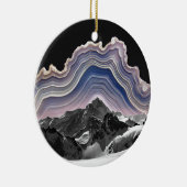 Agate Mountain Keramisch Ornament (Rechts)