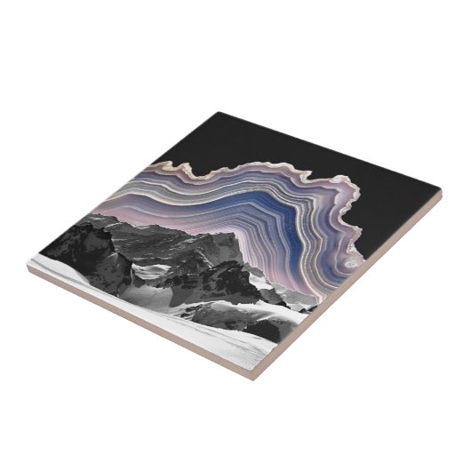 Agate Mountain Tegeltje (Zijkant)