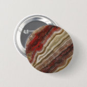 Agate Pattern Ronde Button 5,7 Cm (Voorkant /achterkant)