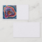 Agate plak businesscards visitekaartje (Voorkant / Achterkant)