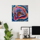 Agate plak poster (Thuiskantoor)