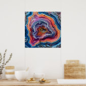 Agate plak poster (Keuken)