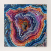 Agate plak puzzel (Horizontaal)