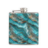 Agate Print Fles Heupfles (Voorkant)
