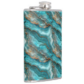 Agate Print Fles Heupfles (Rechts)