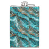 Agate Print Fles Heupfles (Achterkant)