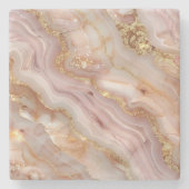 Agate Print Stenen Onderzetter (Voorkant)