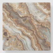 Agate Print Stenen Onderzetter (Voorkant)