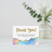 *~* AGATE QR Logo DANK U Review AP8 Rainbow Informatiekaartje (Staand voorkant)