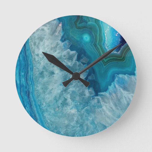 Agate Ronde Klok (Voorkant)