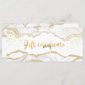 Agate Salon Store Zakelijk Cadeaubon (Voorkant / Achterkant)