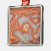 Agate steekproef metalen ornament (Links)