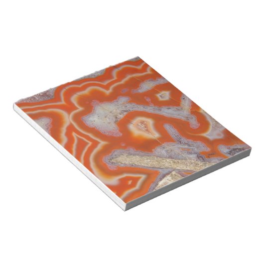 Agate steekproef notitieblok (Schuin)