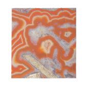 Agate steekproef notitieblok (Voorkant)