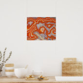 Agate steekproef poster (Keuken)