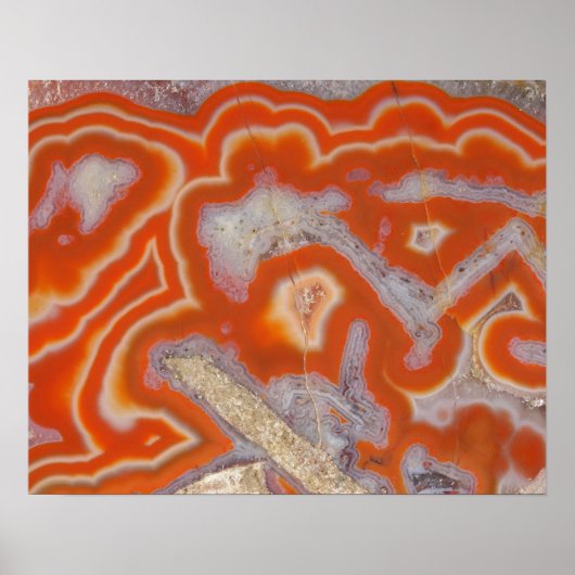 Agate steekproef poster (Voorkant)