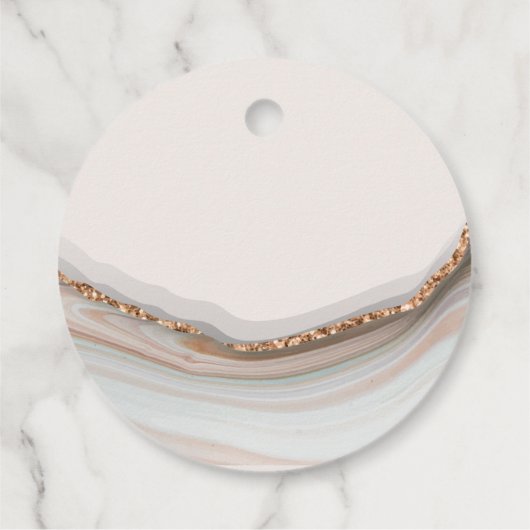 Agate Steen Marmer Bedank Favoriet Hangertjes Bedankjes Labels (Achterkant)