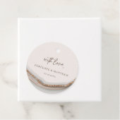 Agate Steen Marmer Bedank Favoriet Hangertjes Bedankjes Labels (In situ)