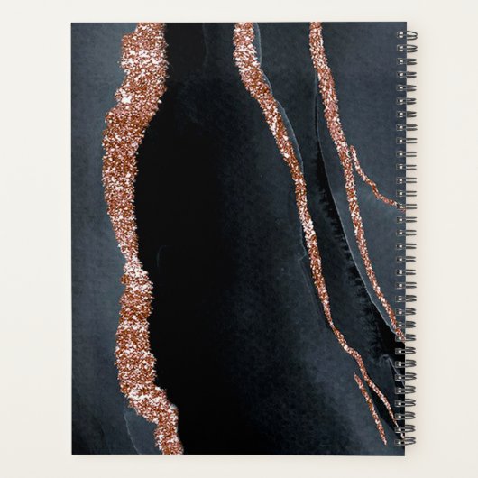 Agate stijl planner (Achterkant)