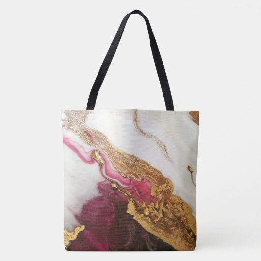 Agate stijl tote bag (Voorkant)