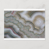 Agate Stone Abstract Briefkaart (Voorkant)