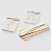 Agate Stone Marble Ceremony Programme Hand Fan Handwaaier (Niet-gemonteerd)