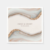 Agate Stone Marmer Servet (Voorkant)