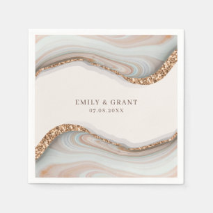 Agate Stone Marmer Servet