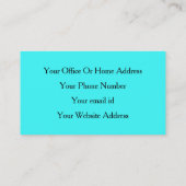 Agate Stone Patronen Abstract Classy Elegant Salon Visitekaartje (Achterkant)