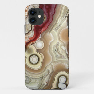 Agate Stone Print #1 iPhone 11 Hoesje